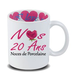 Mug anniversaire de mariage