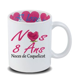 Mug anniversaire de mariage