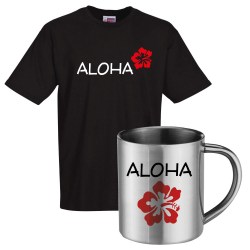 lot cadeau tee shirt et mug