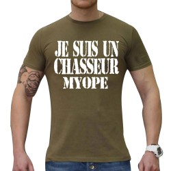 tee shirt CHASSEUR MYOPE