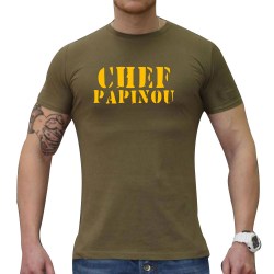 tee shirt  bchef papinou fete des pères