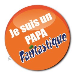 Badge pin's fête des pères