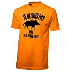 tee shirt je peux pas j'ai chasse