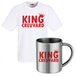 lot cadeau tee shirt et mug