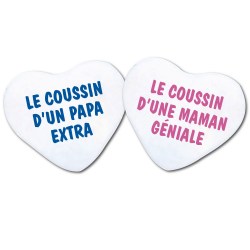 Coussin saint valentin