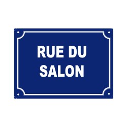 plaque de rue humoristique