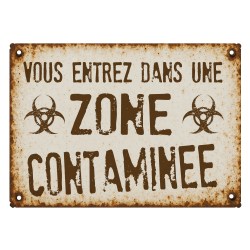 plaque de rue humoristique