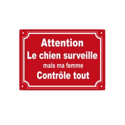 plaque de rue humoristique