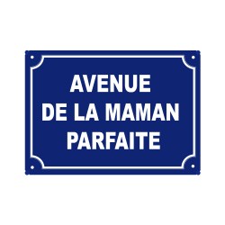 plaque de rue humoristique