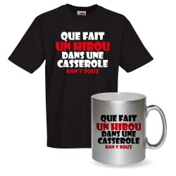 lot cadeau tee shirt et mug