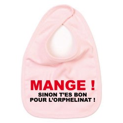 bavoir-bebe-fille-mange-sinon-orphelinat