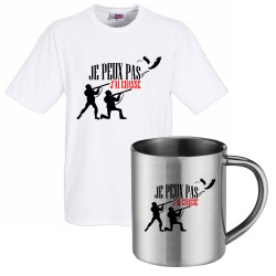 lot cadeau tee shirt et mug Chasse