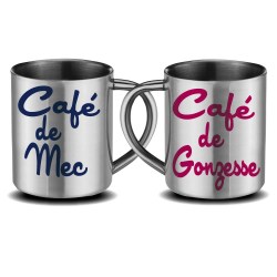 Mug fête des pères inox cadeau fêtes des pères en inox