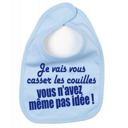 bavoir bébé humoristique