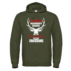 sweatshirt à capuche chasseur