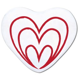 Coussin saint valentin