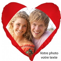 Coussin Saint valentin personnalisé