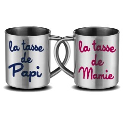 Mug fête des pères inox cadeau fêtes des pères en inox