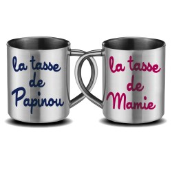 Mug fête des pères inox cadeau fêtes des pères en inox