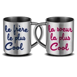 Mug fête des pères inox cadeau fêtes des pères en inox