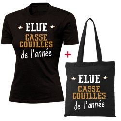 tote bag et t-shirt humoristique femme