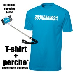 pack cadeau tee shirt et perche selfie