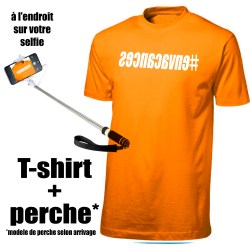 pack cadeau tee shirt et perche selfie