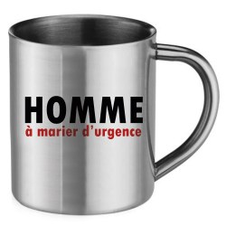 Mug inox humoristique