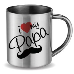 Mug inox papa