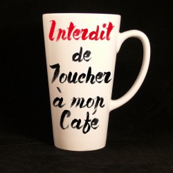 Grand Mug I love mon papa chéri cadeau fête des pères