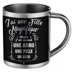 Mug papa pur biker mug fêtes des pères