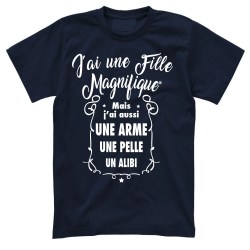 tee shirt humoristique fête des pères