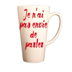 Grand Mug je n'ai pas envi de parler