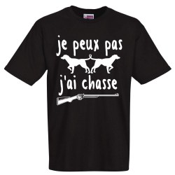 tee shirt humoristique chasse