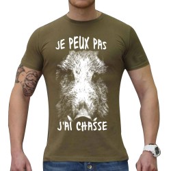 tee shirt humoristique chasse