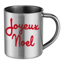 Mug inox de noël