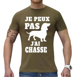 tee shirt humoristique chasse