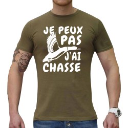 tee shirt humoristique chasse