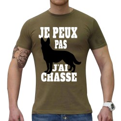 tee shirt humoristique chasse