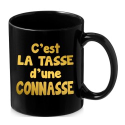 Mug noir et or fête des mères