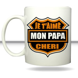 Mug papa pur biker mug fêtes des pères