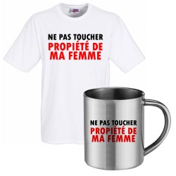 lot cadeau tee shirt et mug