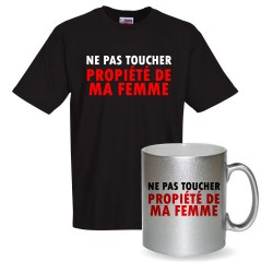 lot cadeau tee shirt et mug