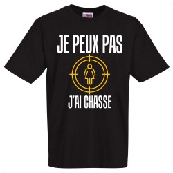 tee shirt humoristique chasse