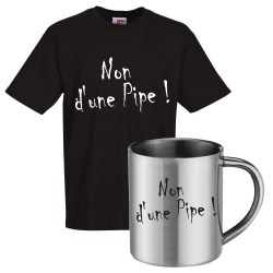 lot cadeau tee shirt et mug