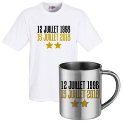 lot cadeau tee shirt et mug