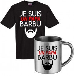 lot cadeau tee shirt et mug inox