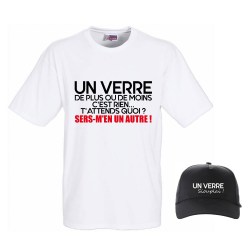 lot cadeau tee shirt et casquette