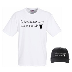 lot cadeau tee shirt et casquette