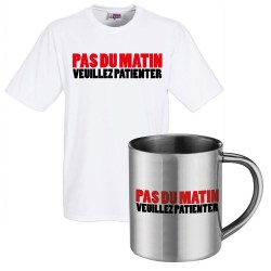 lot cadeau tee shirt et mug